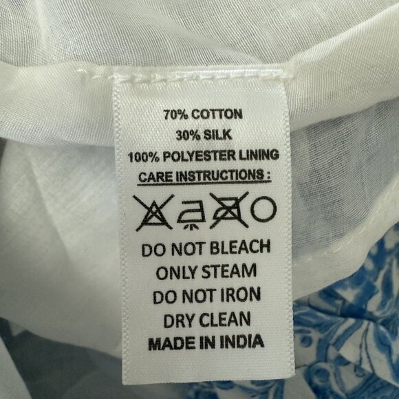 Bell by Alicia Bell Women's Soleil Midi Dress Sz L Floral Smocked Ruffle NWT - Picture 11 of 11